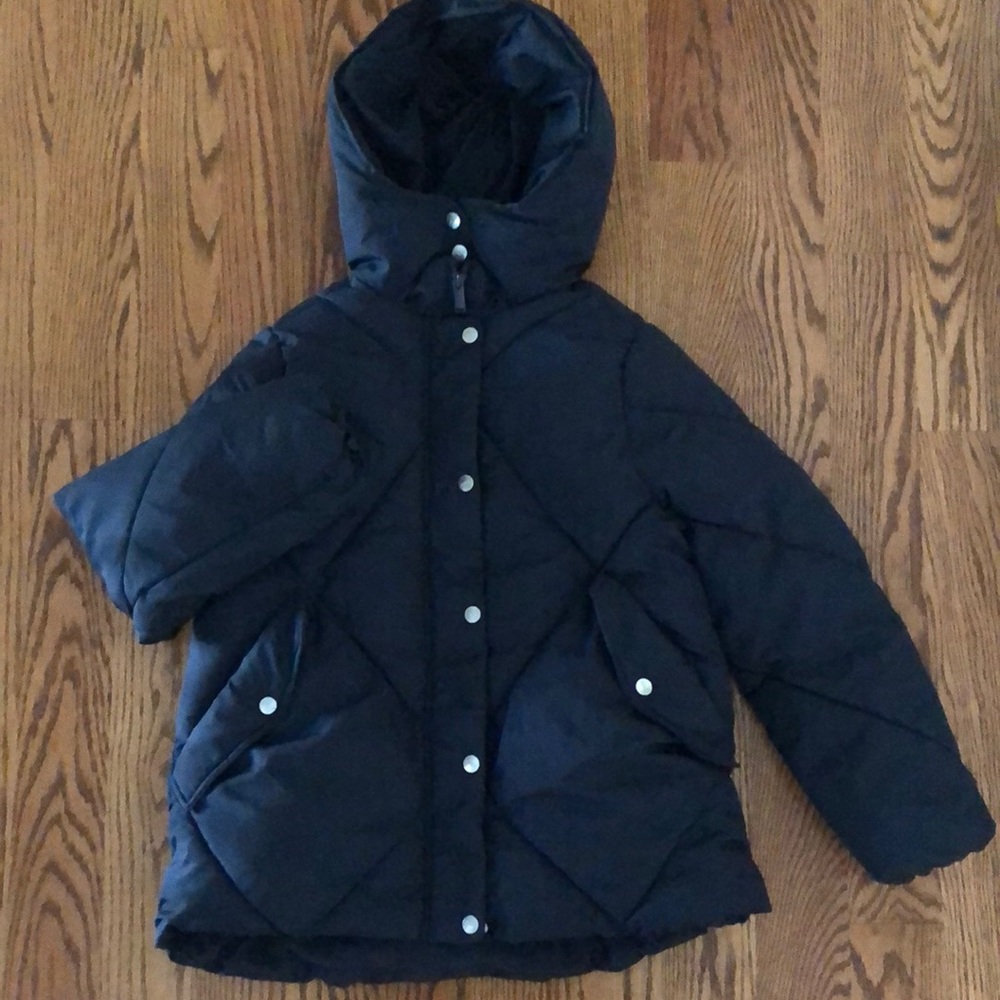 Zara coat jacket 13 14 warm